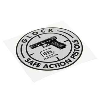 Autocollant Glock Safe Action Pistols ⌀10cm, Glock