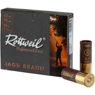 Rottweil JagdPlastik 12/70 36g 2,7mm 10S, Rottweil