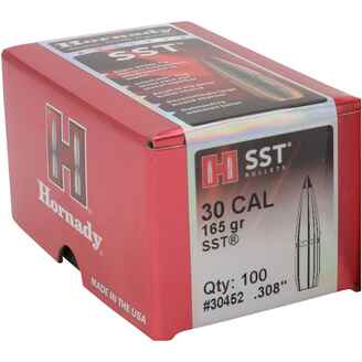 Projectiles .308 10,7g/165grs. SST, Hornady
