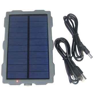Alimentation solaire  à batterie Li-Ion 1500 mAh pour piège photo