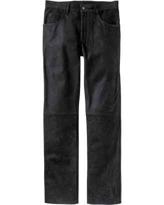 Pantalon en cuir noir, Luis Steindl